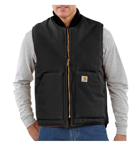 Carhartt Men's Iconic V01 Firm Duck Vest