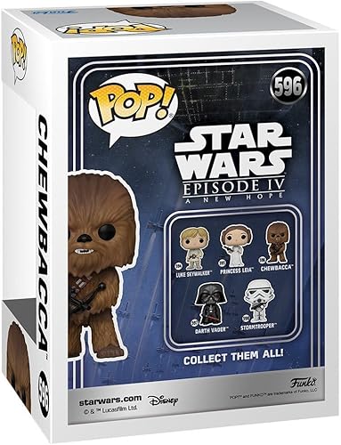 Miniatura 3 de POP Star Wars New Classics - Figura de vinilo de Chewbacca Funko (con funda protectora de caja compatible), multicolor, 3.75 pulgadas
