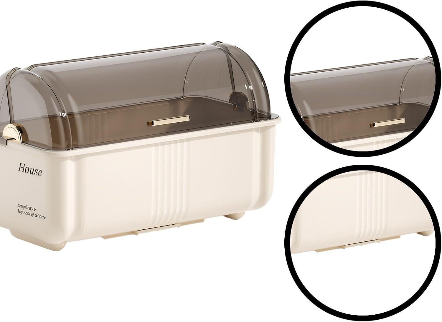 with and Drainage Tray for Kitchen Organization, Space-Saving Bowl and Plate Holder with Chopstick Slot and Water Collection Drawer