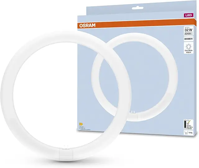 Tubo LED Circular OSRAM T9C EM 32, 18,3W, 4000K, Lámpara LED Tubular