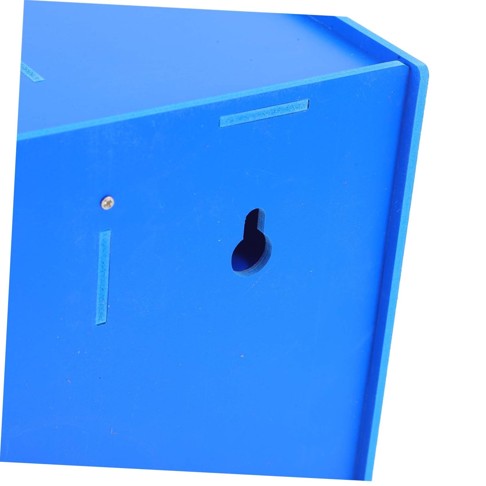 Organizzatore Telefono da Scrivania in Plastico Blu per Ufficio