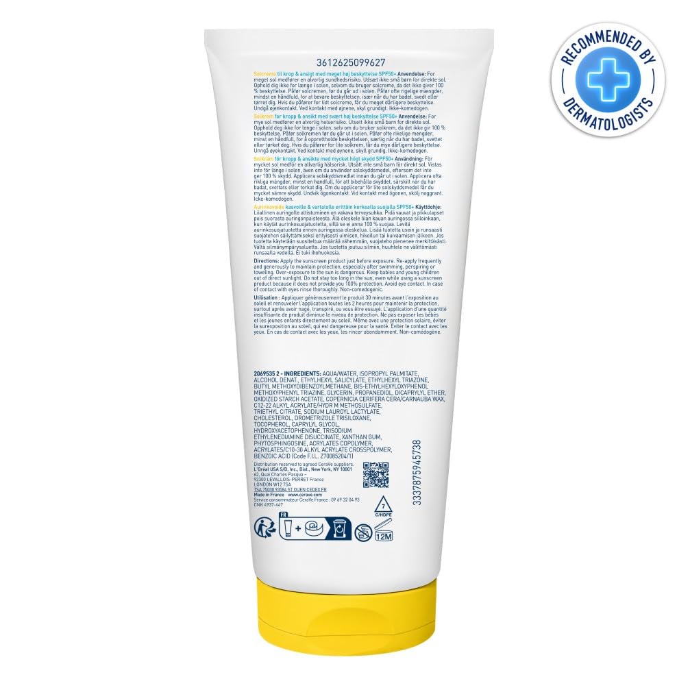 CeraVe Protezione Solare Idratante Invisibile SPF30, Per Tutte le Tipologie di Pelle, Protezione Molto Alta, Idratazione 24 ore, Texture Leggera e Invisibile sulla Pelle, 177ml