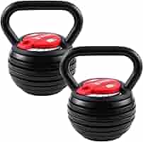 Amazon | 4WD 可変式 ケトルベル 9kg 1個 ／ 2個セット 可変式