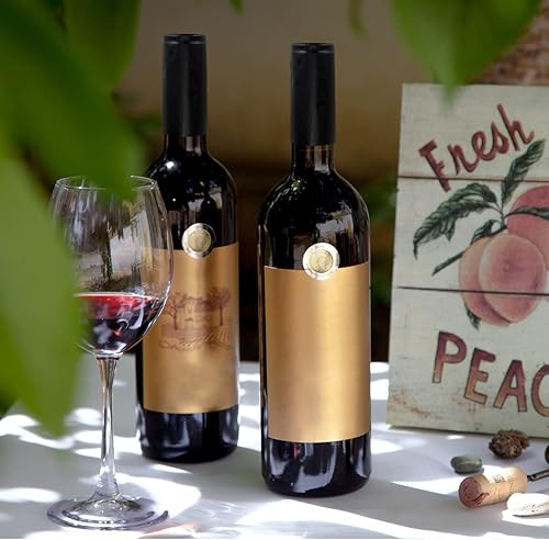 Miniatura 3 de TOYANDONA Paquete de 100 cápsulas termorretráctiles de PVC negro para botellas de vino, perfectas para bodegas, uso doméstico y preservación