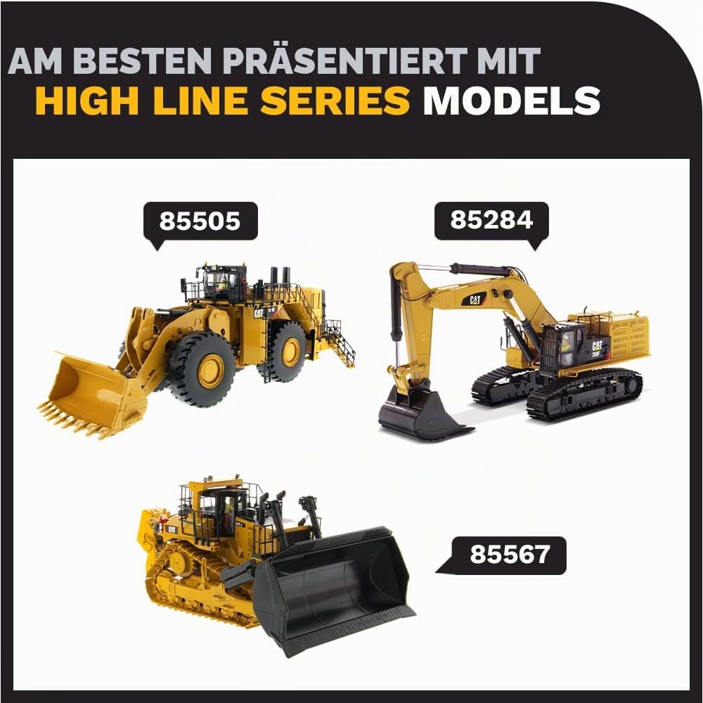 Diecast Masters Cat D11T Track Type Tractor 1:50 | In Blechdose, detailgetreuer CAT Kettendozer, ab 14 Jahren, für Sammler, 85565