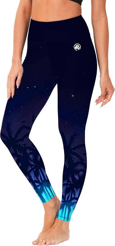 AOBUTE Women Swim Pants UPF 50+ Rash Guard Pants High Waisted Swimming Leggings