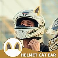 Vista 3 de HOMSFOU 3 Pares de Orejas de Gato para Casco Autoadhesivas Pegatinas Estilo Gatito Accesorios Lindas Decoraciones de Casco para Cascos