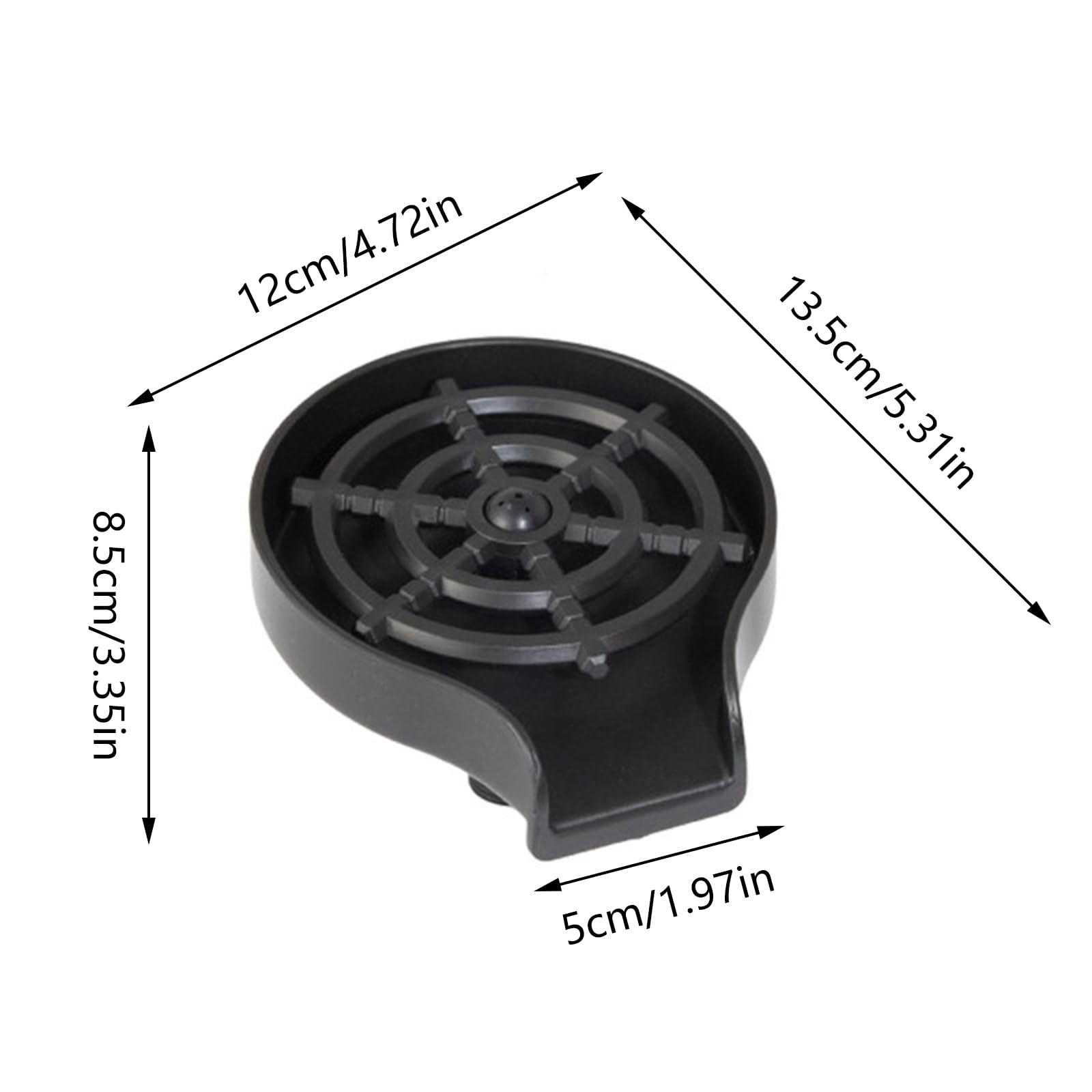 Lavabicchieri Lavandino, Lavacoppe automatica, lavabicchieri con rubinetto, adatta per cucine domestiche, bar, caffetterie, negozi di bubble tea e hotel