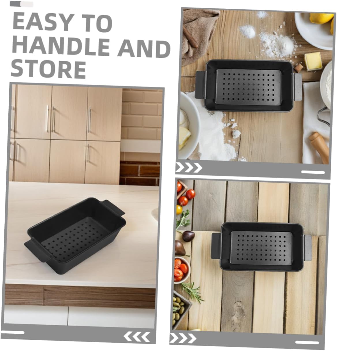 2pcs Bread Baking Molds Loaf Baking Non-stick French Roaster Cake Mold