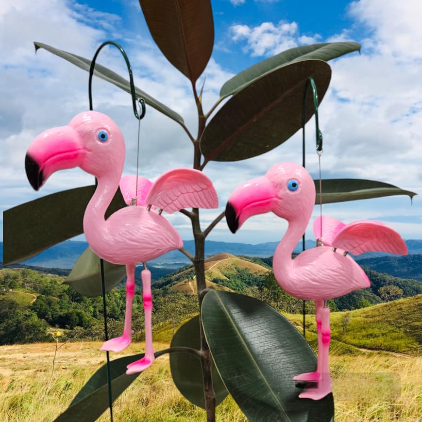 ARUNA DECOR PVC & Metal Colourful Birds Set of 2 Garden Decoration Outdoor Sticks/Stakes(Lawn Decor, Garden Decor, Outdoor Decor Stick) [15x9x10 cm] (Flamingo New) (B0DB61KPM5) Amazon Price History, Amazon Price Tracker