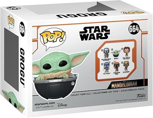 Miniatura 3 de Funko POP! Vinyl: Star Wars: The Mandalorian S9 - Grogu - The Child - Baby Yoda - Figura de vinilo coleccionable - Idea de regalo - Producto oficial