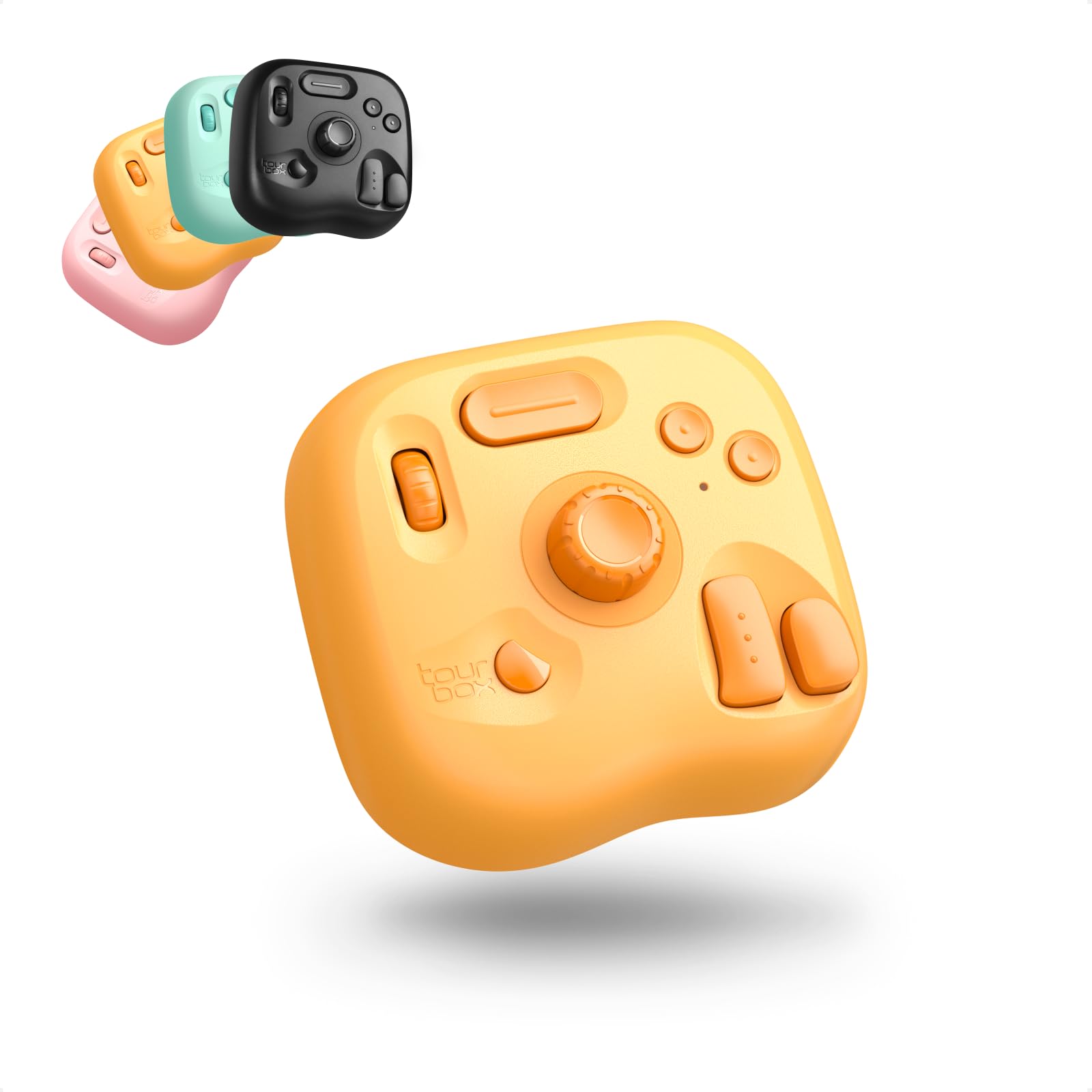 TourBox Lite Bluetooth Creative Controller, Custom Control, Wireless Yellow