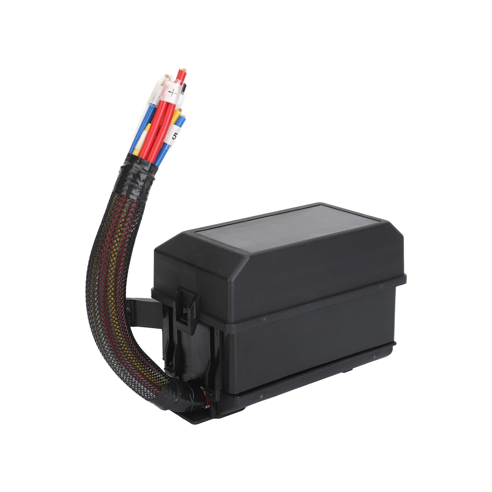 Relè 12V Kit con 6 Pezzi Fusibili Auto Barca Scatola Impermeabile per Circuito Stabile Sicurezza Morsetti Regolabile Installazione Inclinata Veicoli