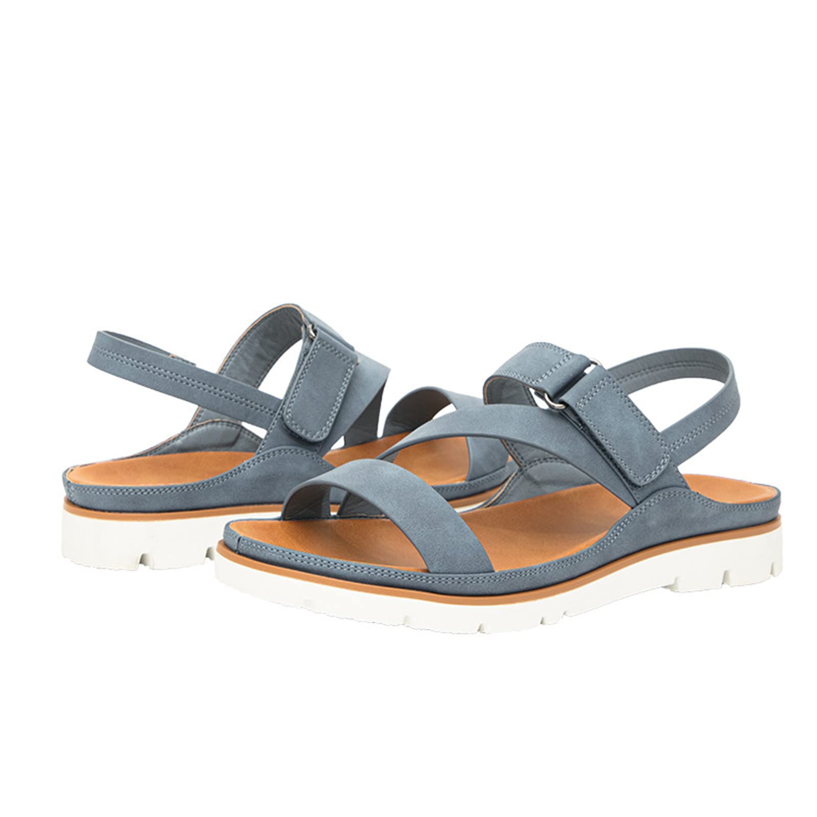Ciabatta Donna Estiva Sandali Gioiello Estive Sandali da donna Nuovo modello romani tinta unita semplici Scarpe comode antiscivolo piatte grandi Scarpe Eleganti Ortopedici Estive