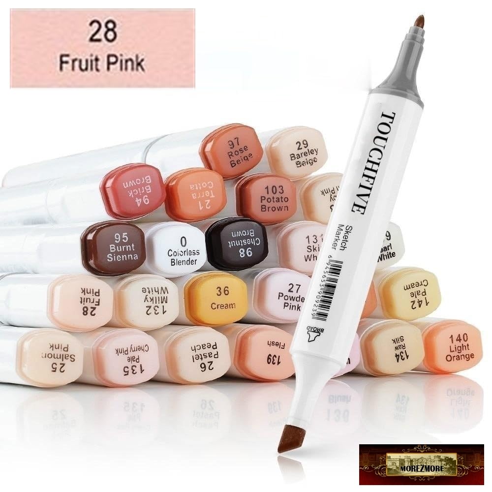 Amazon.com: Morezmore M17028 1pc Single Marker 28 Fruit Pink Color