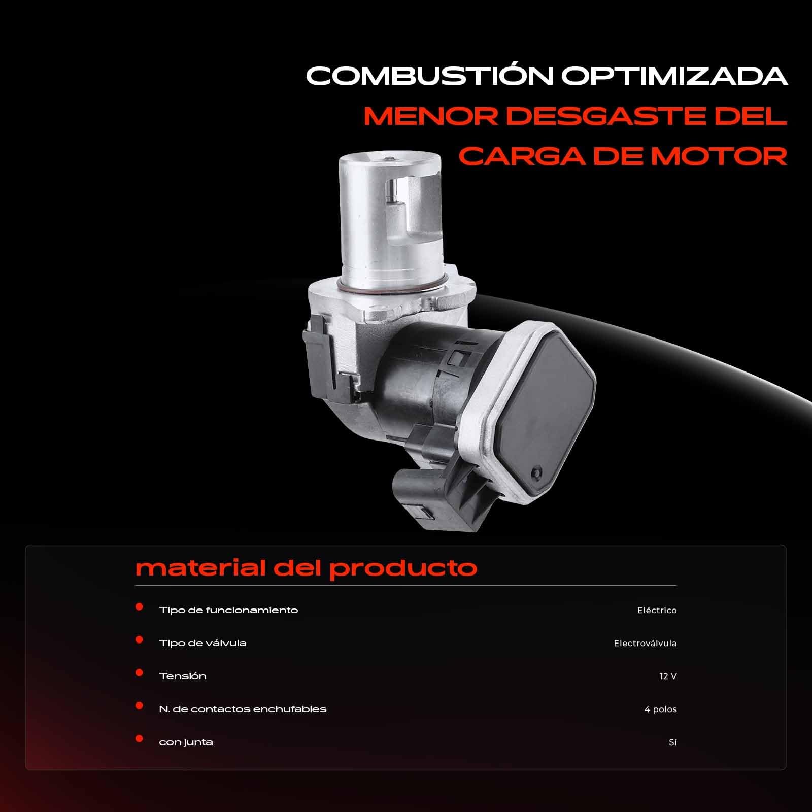 Frankberg Válvula EGR 555165 | Compatible con: Clase C Modelo T S203, Viano W639, Clase E Modelo T S211, Autobús Vito W639, Clase E W211