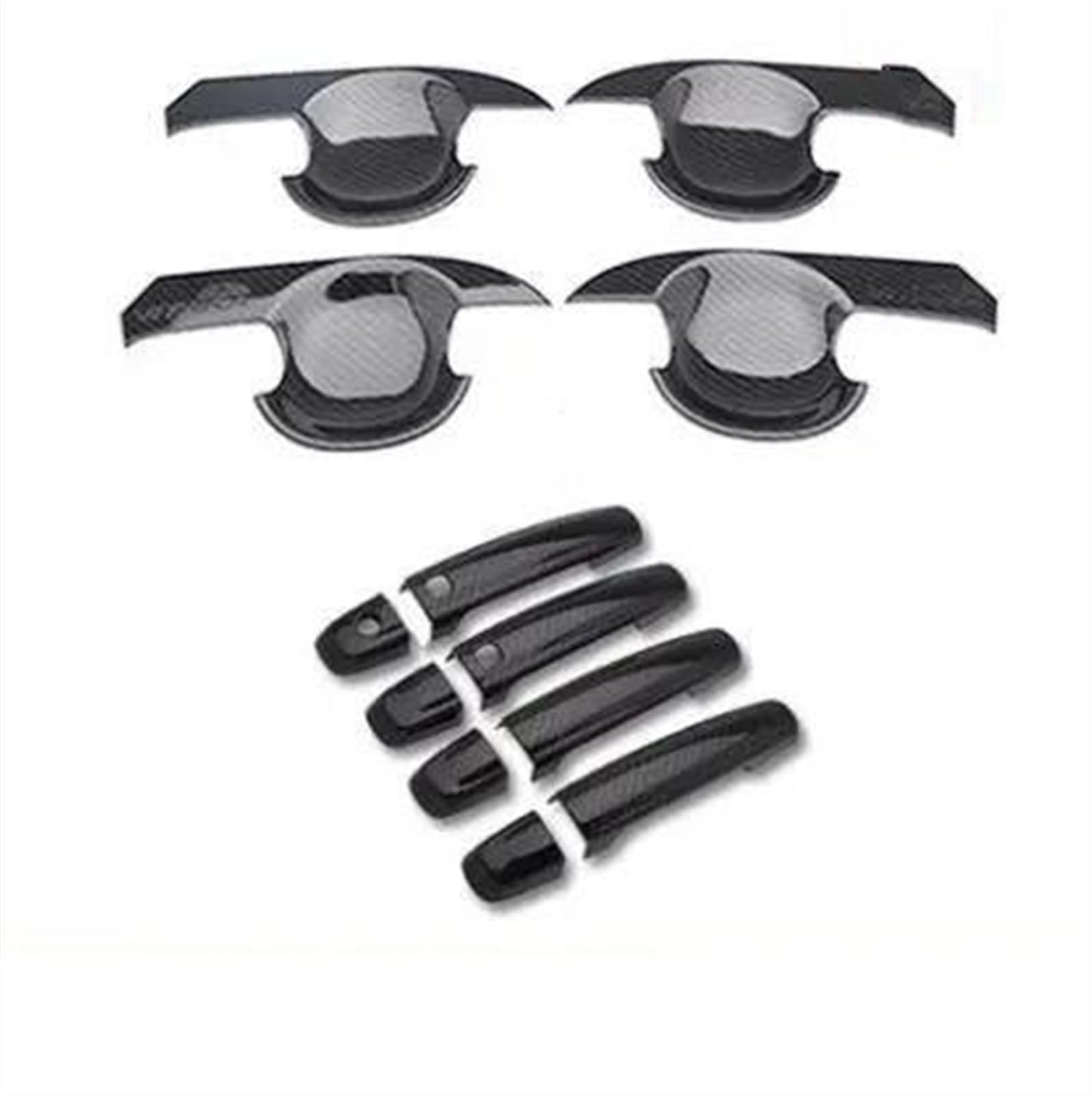 Noheeu D Car Styling Stickers For Suzuki For Vitara 2015-2019 Protective Cover Oor Handle Outer Bowls Trim(D)