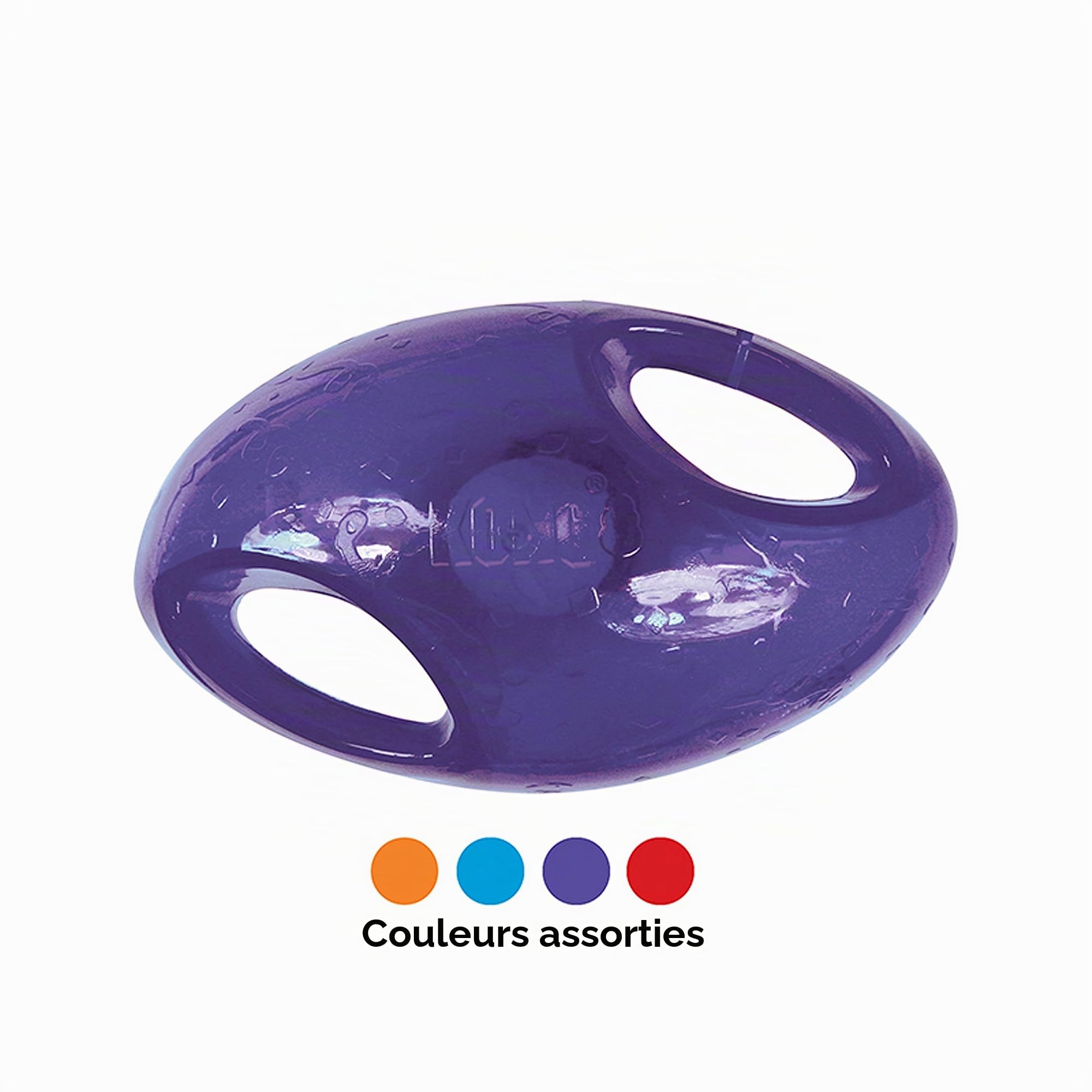 KONG jumbler football L-XL - 23x14x14cm couleurs mélangées