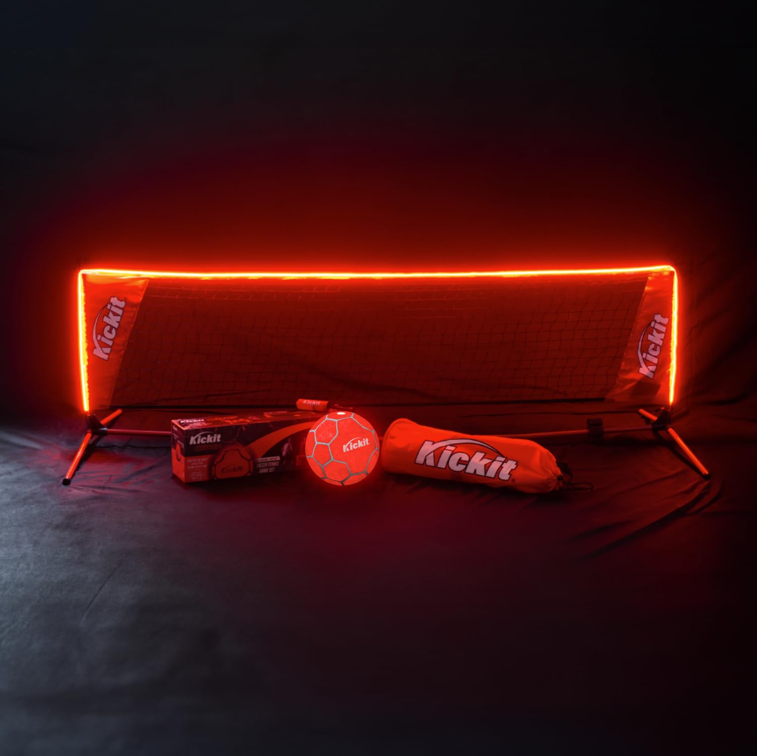 kickit サッカー Amazon | Kickit Inferno LEDサッカーテニスゲームセット