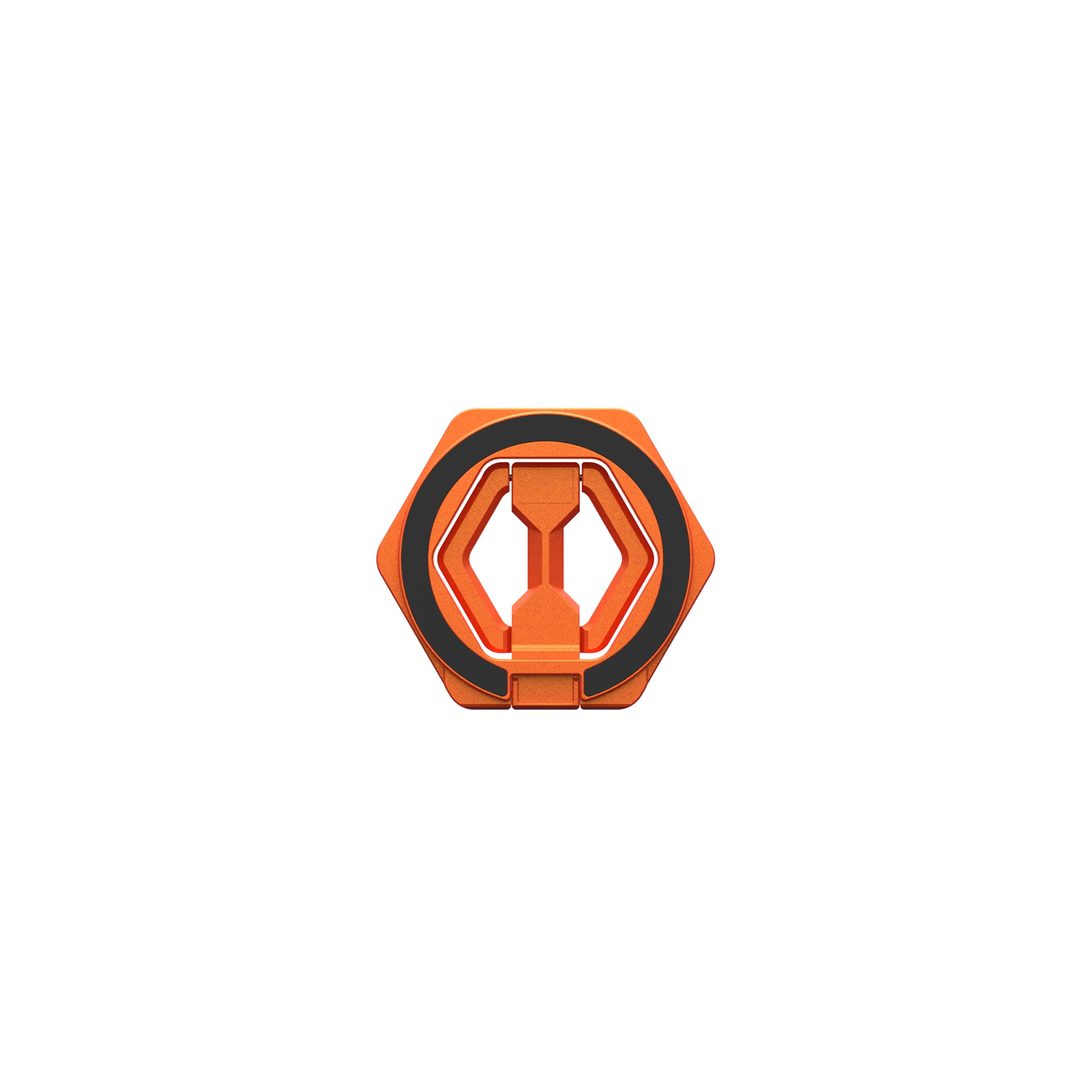 URBAN ARMOR GEAR UAG - Supporto magnetico ad anello per telefono, compatibile con magnete MagSafe, impugnatura rimovibile in metallo e cavalletto regolabile con rotazione a 360°, per iPhone 17, Galaxy