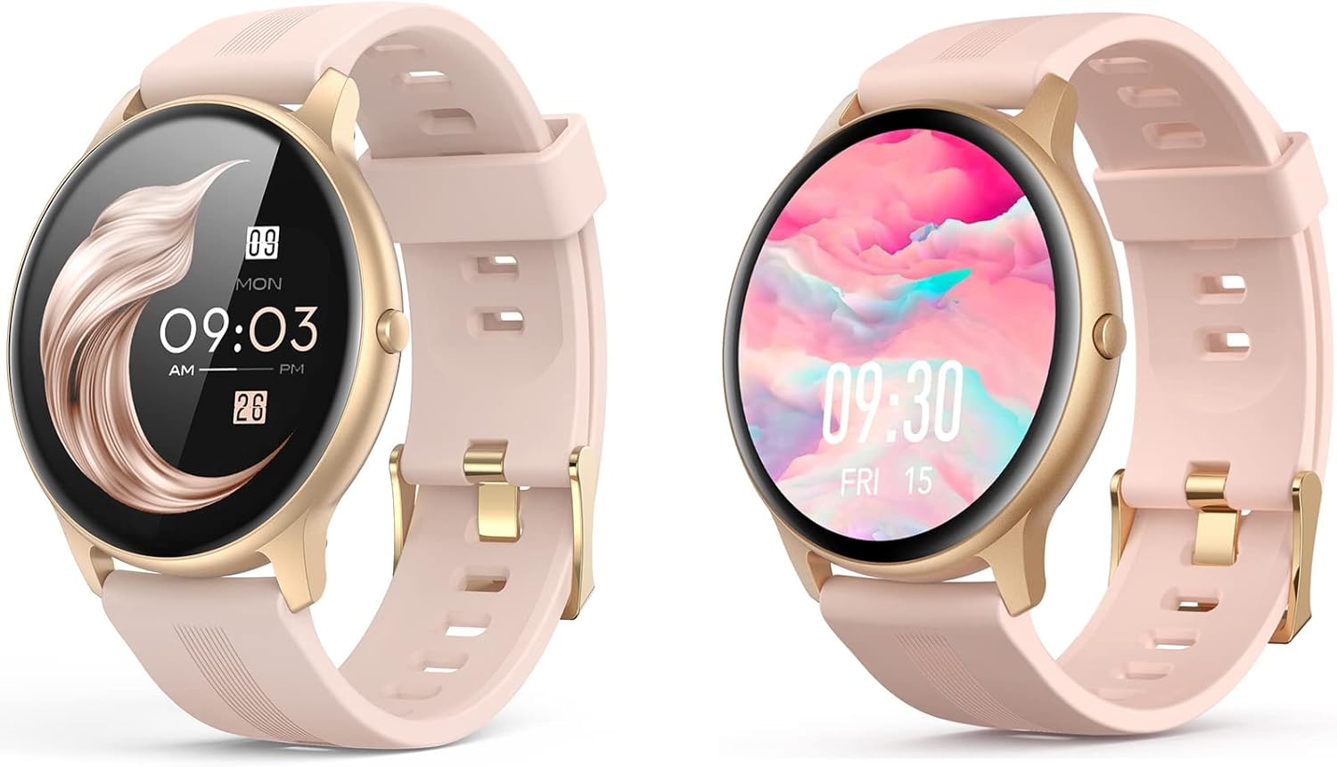 AGPTEK Smart Watch for Women and 5ATM Waterproof Smartwatch for iPhone Android