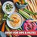 Roots Circle USDA Organic Tahini Paste | 100% Pure Creamy Ground Sesame Seed Paste for Hummus, Tahini Sauce & Dressing | Vegan, Kosher, Non-GMO, Gluten & Peanut-Free, Keto-Friendly | 2 Pack