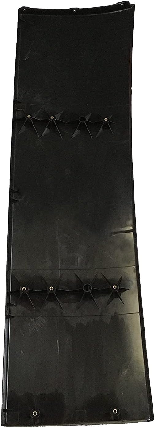 KOZAK Lower Wind Cab Cabin Fairing, Left Driver Side Compatible with Volvo VNL 2004-2017, Includes Logo with Stripe, License Plate Frame, Windshield Wipers, and KOZAK Vest