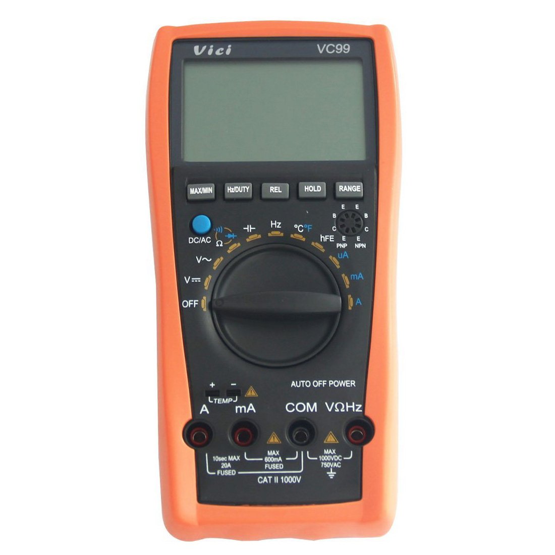 Multimeter - VICI VC99 3 5/6 LCD Manual Auto Digital Multimeter Tester ...
