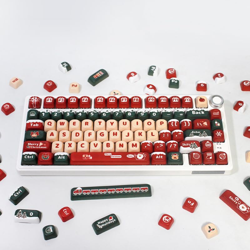 144 PBT-Tastenkappen Set Mit Niedlichem Hasen-Muster – MOA-Profil, Farbstoff-Sublimation, Für Cherry MX, Gateron, Kailh Switches