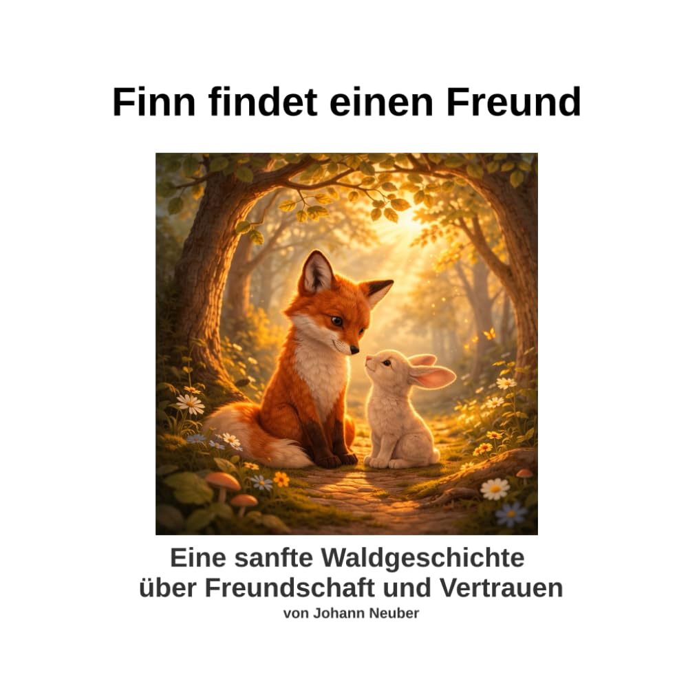 Finn findet einen Freund: Eine sanfte Waldgeschichte über Freundschaft und Vertrauen (Finn – Waldgeschichten)