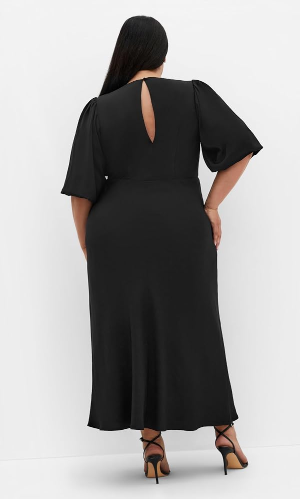 City Chic Women's Plus Size Cocktail Dress - INES Puff Twist, 24 by City Chic - Used condition - Image 2