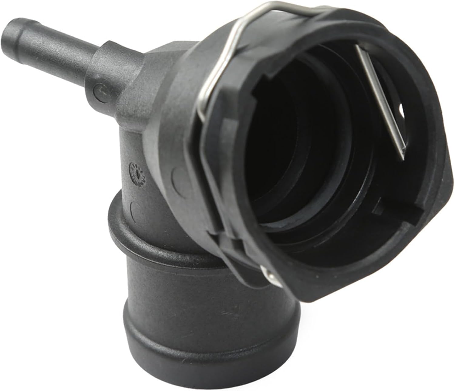3C0122291 5QD122291N Radiator Coolant Hose Connector Pipe Compatible with Audi A3 TT VW Caddy CC Eos Golf Jetta Passat Tiguan Touran Seat Altea Leon Skoda 1.6TDl 1.8T 2.0TDl