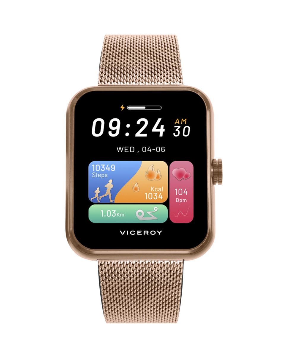 Viceroy Reloj Smart Aluminio Rosado Brazalete Sr Va