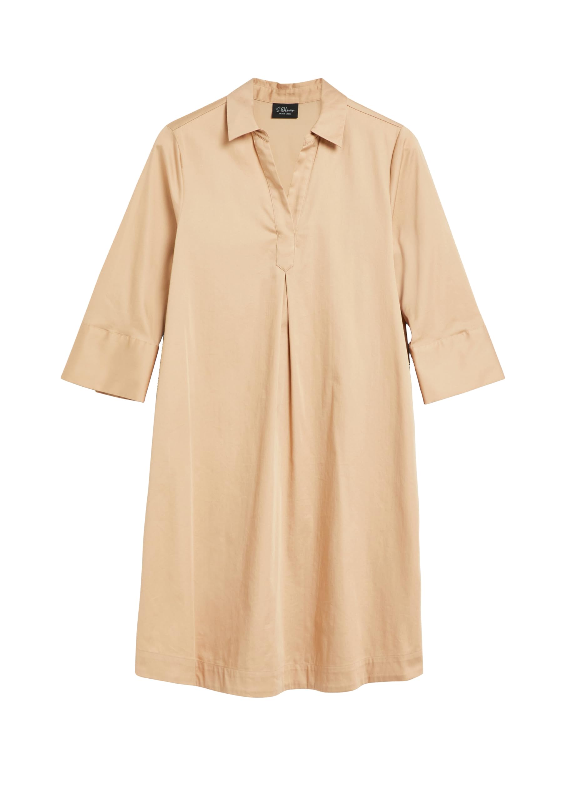 s.Oliver Damen Kleid – Hemdblusenkleid aus Popeline