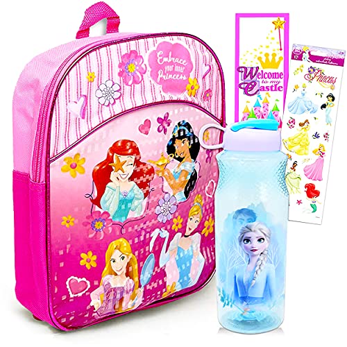 Disney Princess Backpack for Girls Bundle ~ Premium 11