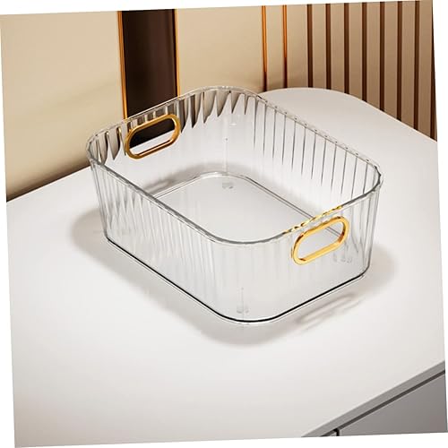 Miniatura 7 de MERRYHAPY Caja de almacenamiento de cosméticos, bandejas organizadoras de cajones de maquillaje, organizador de estante de maquillaje para escritorio