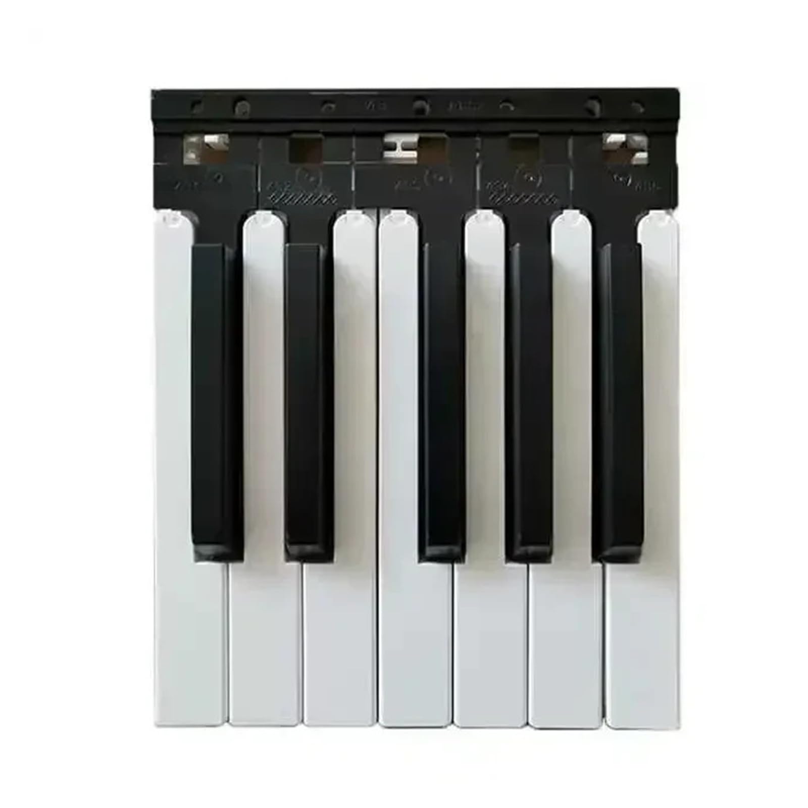 Parte di riparazione for pianoforte digitale, tasti bianchi neri, compatibile con Yamaha | KX8 DGX-660 DGX-650 DGX-640 DGX-630 MM8 MOX8 MOXF8 MX88(2pcs 24Keys)