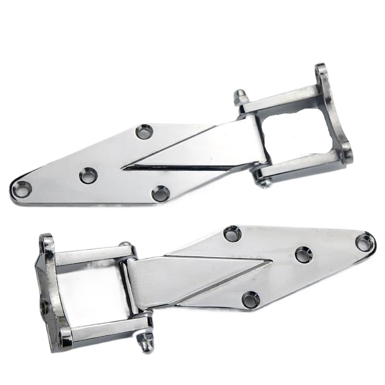 Kdhcvkz New 1432 Zinc Alloy 1Pcs Freezer Door Hinges Folding Door Hinges(New 1432 Zinc Alloy)