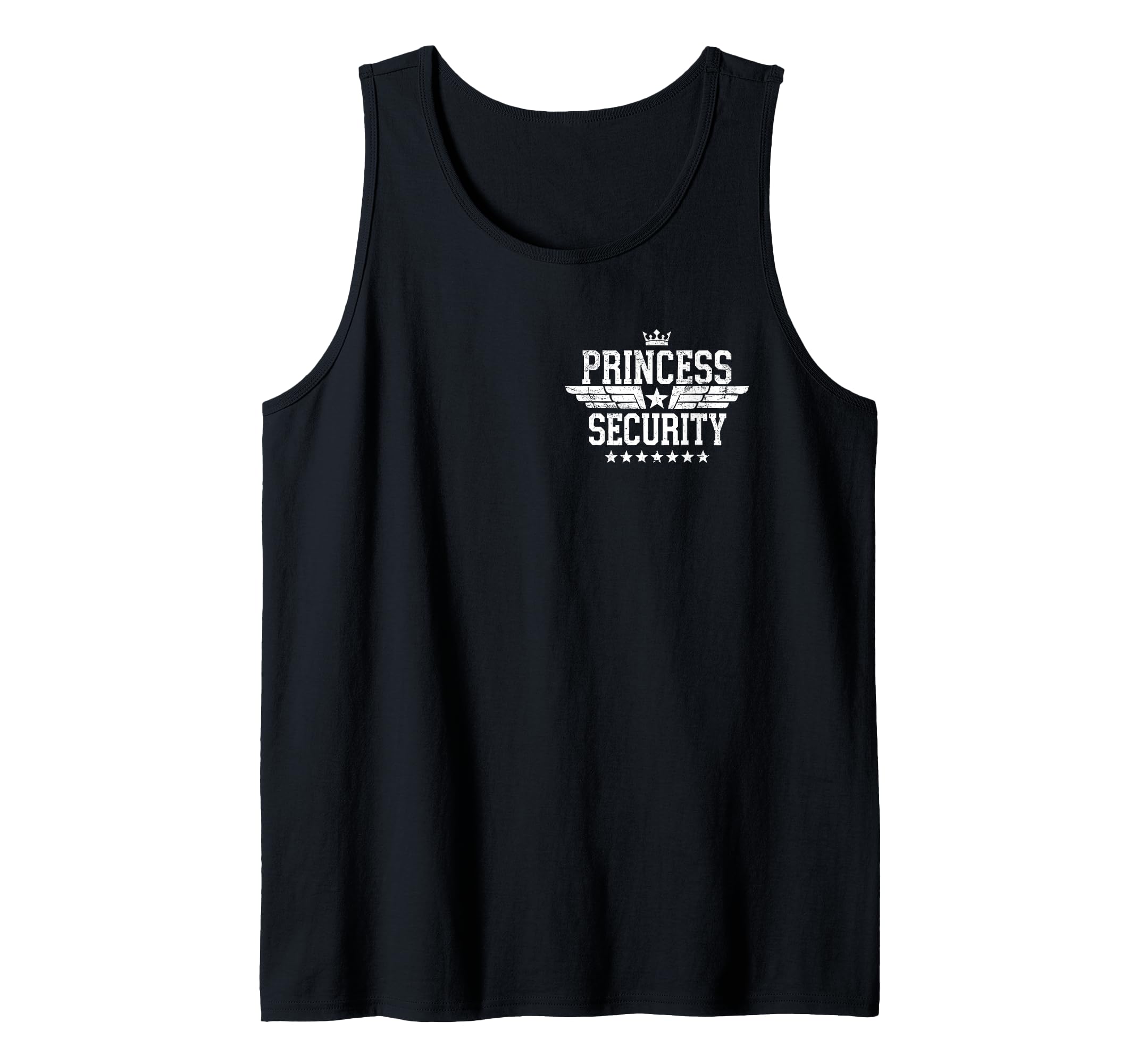 Princess Security Team Birthday For Big Brother & Dad Funny Tank Top