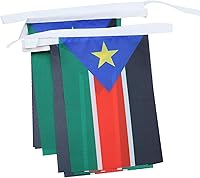 Vista 237 de Guatemala 19.7 ft BUNTING Flag 20 banderas 9'' x 6'' - Banderas de cuerda guatemalteca 5.9 x 8.3 in - AZ FLAG