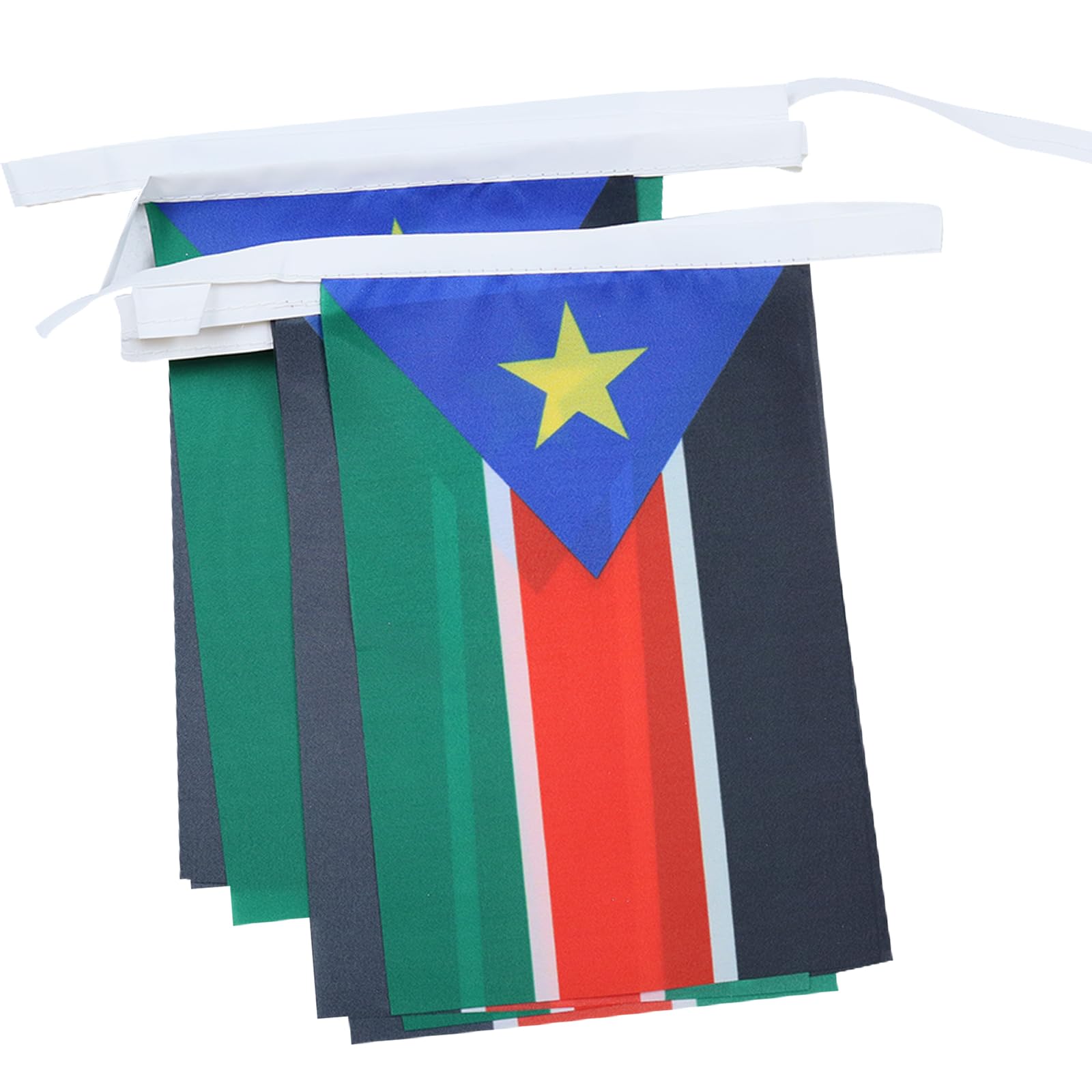 AZ FLAG Guirnalda 6 Metros, 20 Banderas de Ecuador 21x15 cm, Bandera Ecuatoriana 15 x 21 cm - Banderines — view 76