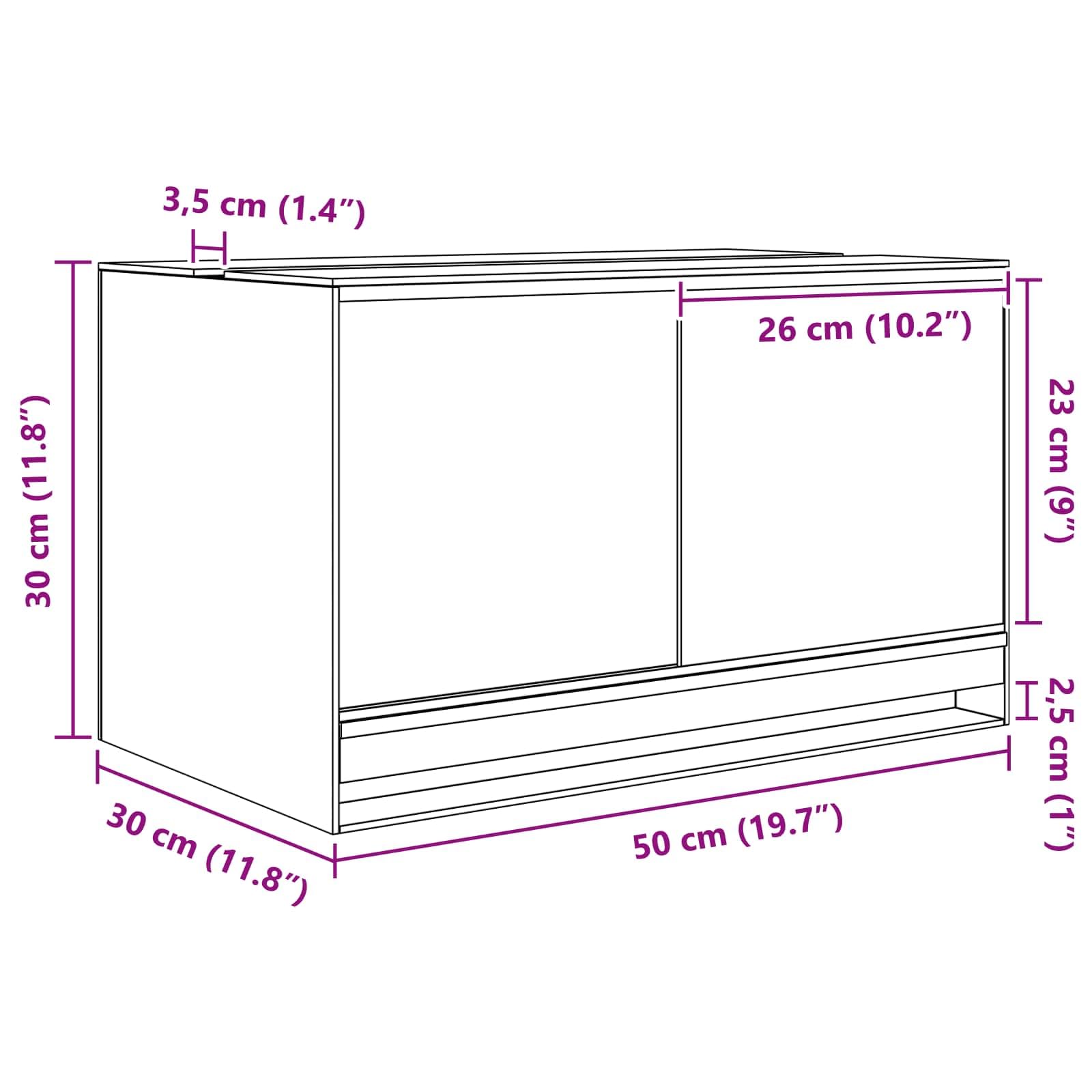 Transparentes Glas-Terrarium mit Schiebetüren 50 x 30 x 30 cm für Reptilien Amphibien, langlebig, kratzfest, 360-Grad-Sicht, gute Belüftung, geeignet für Innen- und Außenbereiche