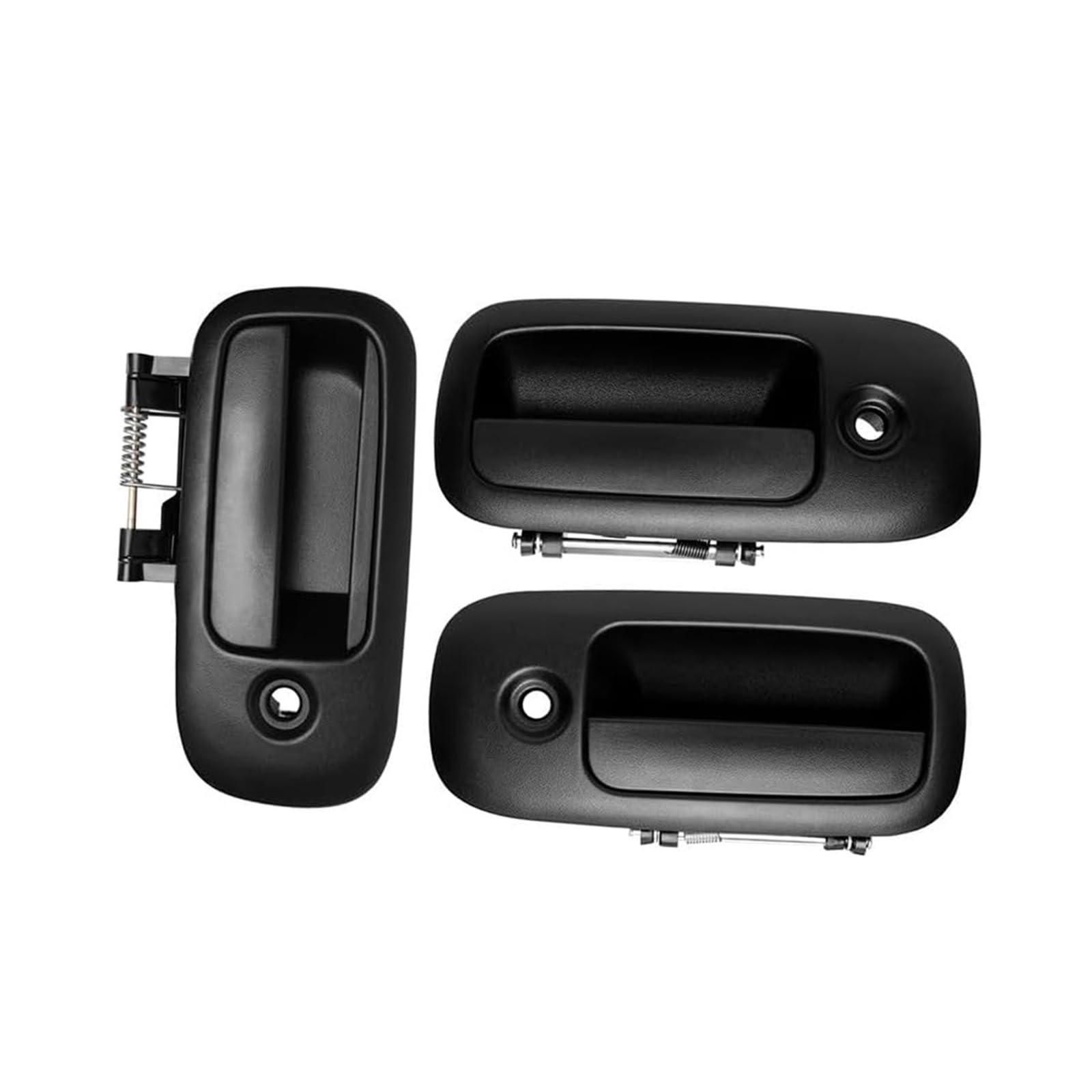 ASDDLLNN Exterior Sliding Door Handle for Chevrolet for Express for Savana 1500 2500 1996-2009 3pcs Exterior Door Handle