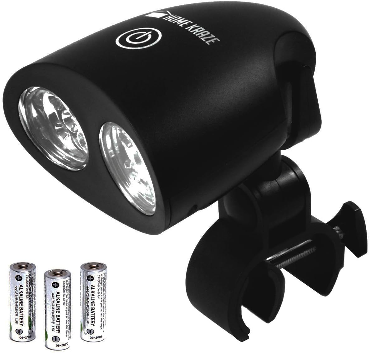 BBQ Grill Light with 10 Bright LED Lights for Over 50,000 Hours, Easy to Install, Adjustable Handle Mount Swivels 360° for Outdoor Cooking, 3 Light Settings