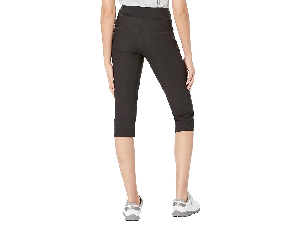 Puma Golf Powershape Capris (Puma Black) Women's Clothing Big Apple Buddy