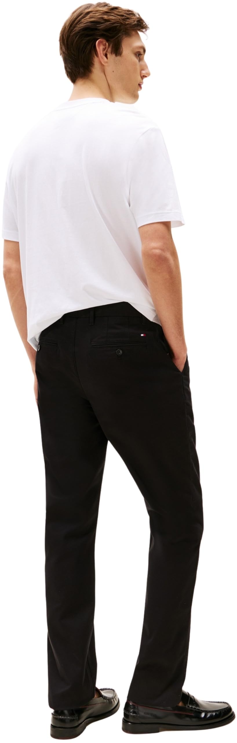 Tommy Hilfiger Herren Gewebte Hosen Denton Chino 1985 Pima Cotton Mw0mw25964