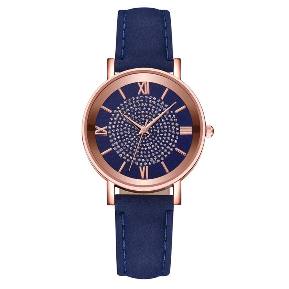 OLEVS 9931 Orologio da donna Orologio al quarzo con diamanti di lusso impermeabile per donna Orologio da polso da donna elegante luminoso con calendario in scala romana