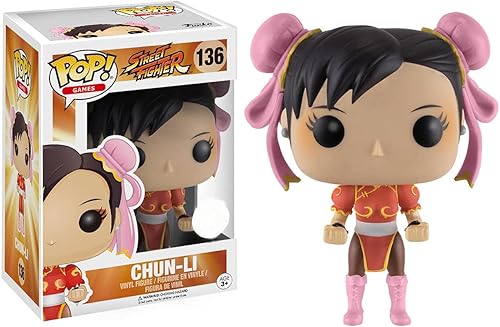 Funko Street Fighter-Chun-Li - Figura roja multicolor, 13445