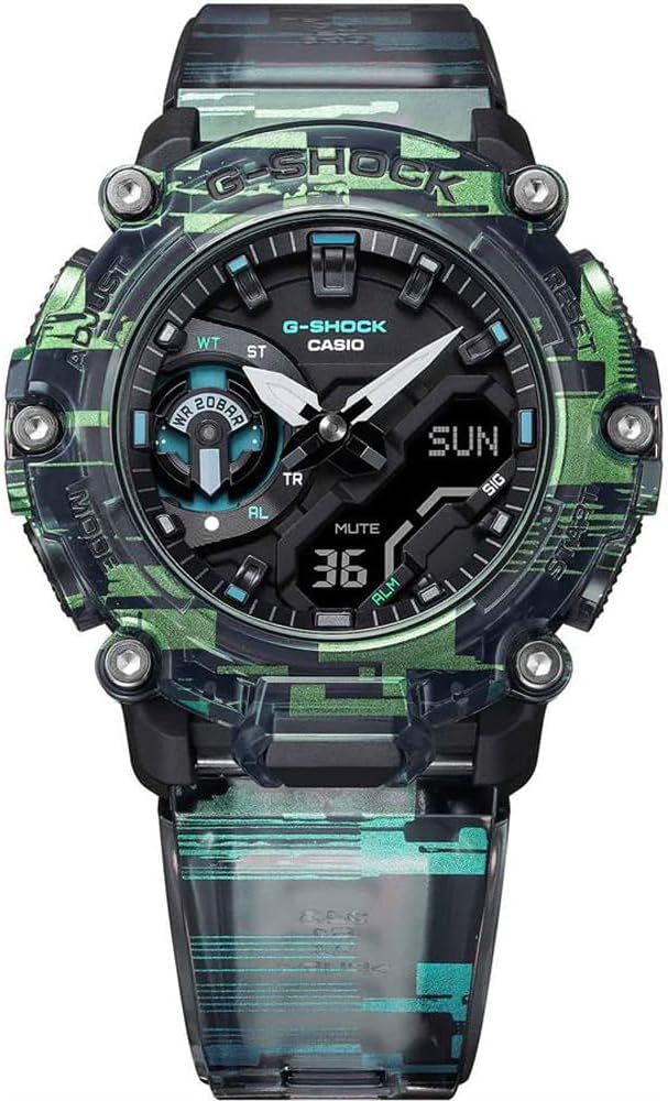 CASIO G-SHOCK UNITED ARROWS　2nd Casio G-Shock Analog-Digital Green Dial Men GA-2200NN-1ADR (G1261