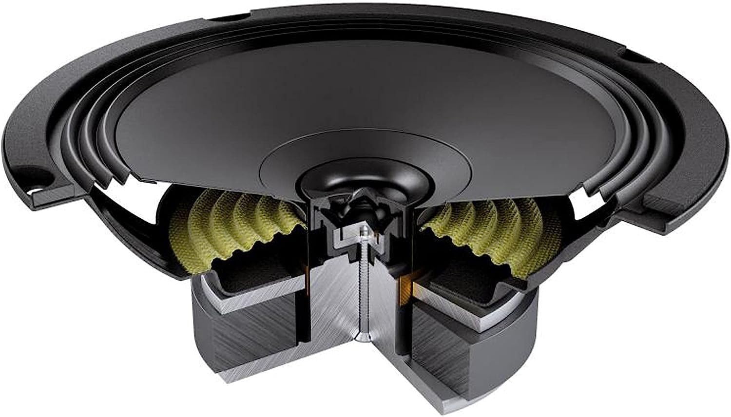 Lautsprecher Boxen Einbaupaket für Audison APX 65 kompatibel mit Ford Transit, 6 Generation vorne | 2X Tief-Mitteltöner mit integriertem Hochtöner 210W MAX